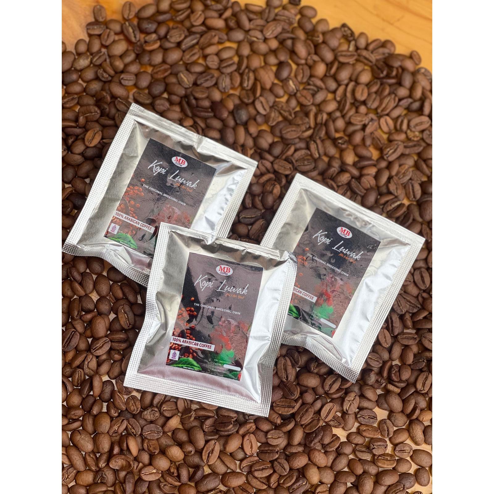 Drip Bag Sachets on Roasted Beans