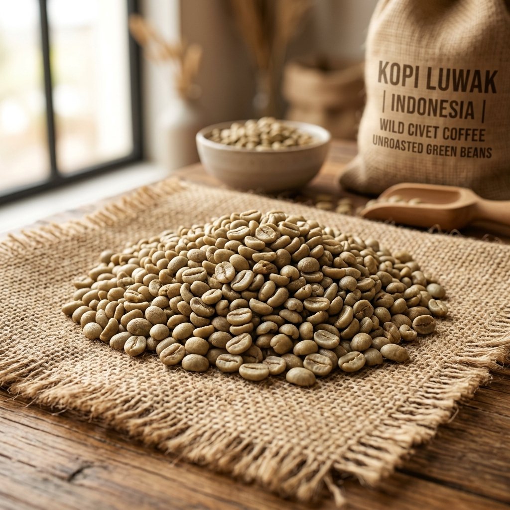 Premium Luwak Green Bean